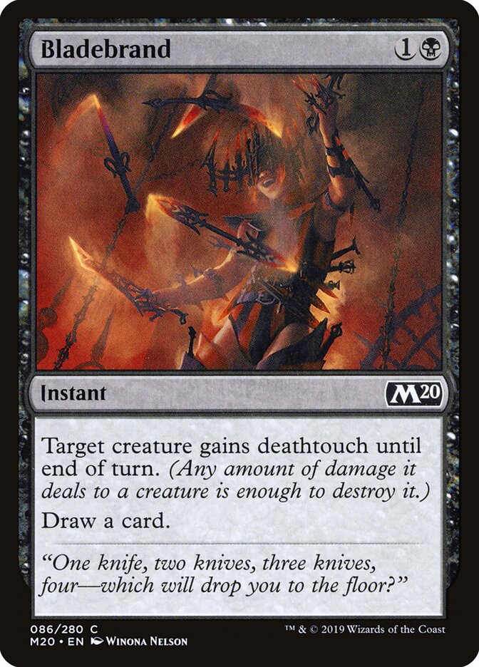 Lâmina Cauterizante / Bladebrand - Magic: The Gathering - MoxLand