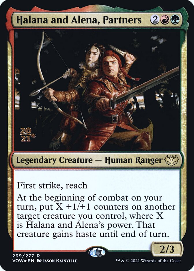 Halana e Alena, Parceiras / Halana and Alena, Partners - Magic: The Gathering - MoxLand