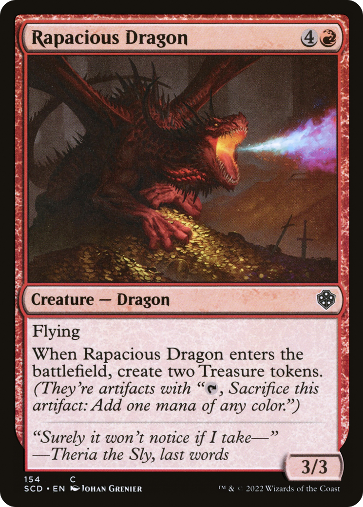 Dragão Edaz / Rapacious Dragon - Magic: The Gathering - MoxLand