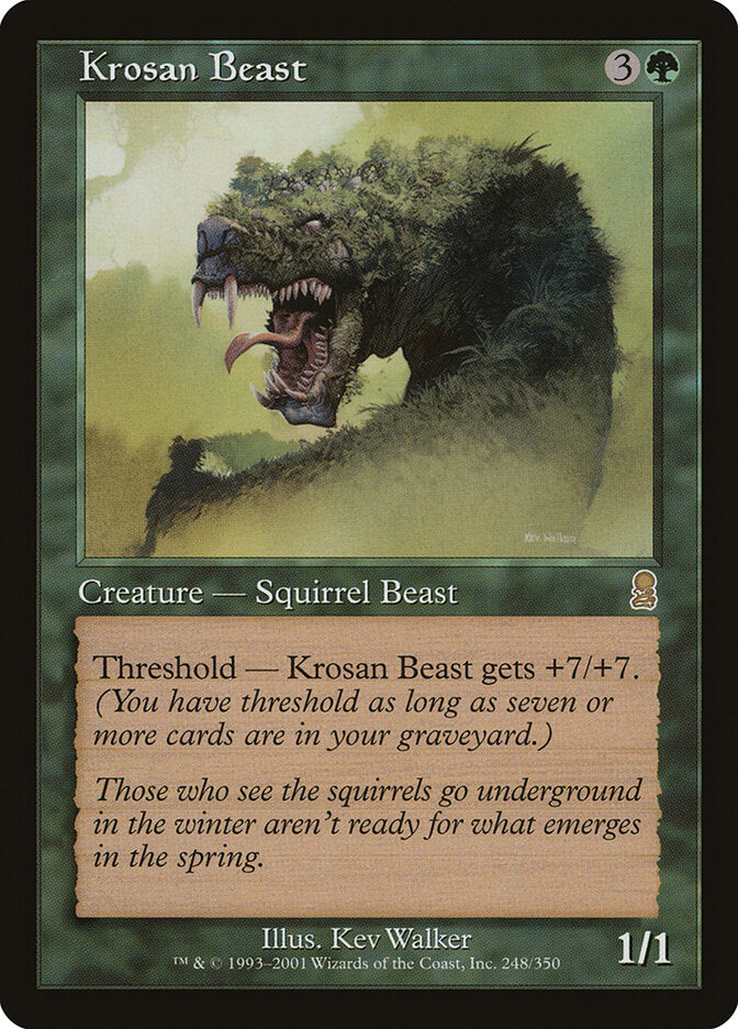 Besta Krosana / Krosan Beast - Magic: The Gathering - MoxLand