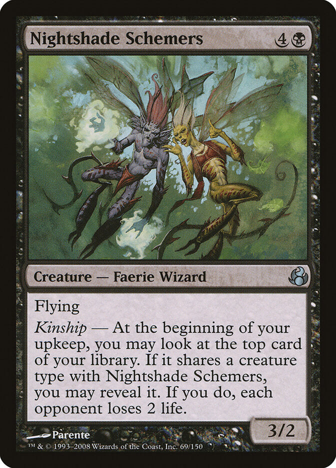 Maquinadores da Penumbra / Nightshade Schemers - Magic: The Gathering - MoxLand