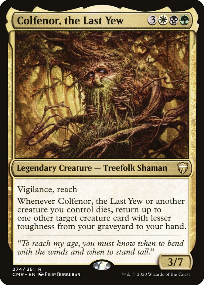 Colfenor, o Último Teixo / Colfenor, the Last Yew - Magic: The Gathering - MoxLand