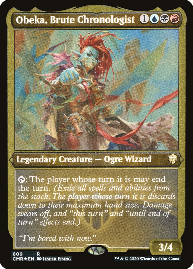 Obeka, Cronologista Bruta / Obeka, Brute Chronologist - Magic: The Gathering - MoxLand