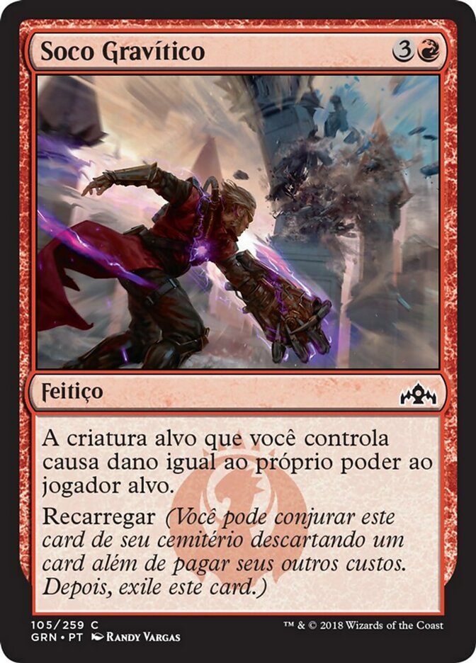 Soco Gravítico / Gravitic Punch - Magic: The Gathering - MoxLand