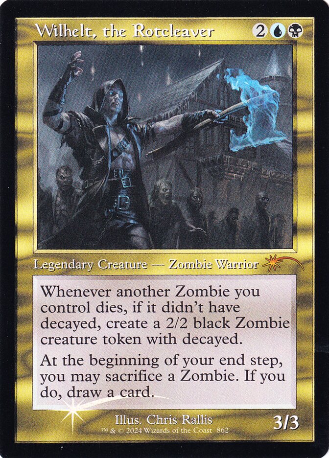Wilhelt, Cutilador da Podridão / Wilhelt, the Rotcleaver - Magic: The Gathering - MoxLand