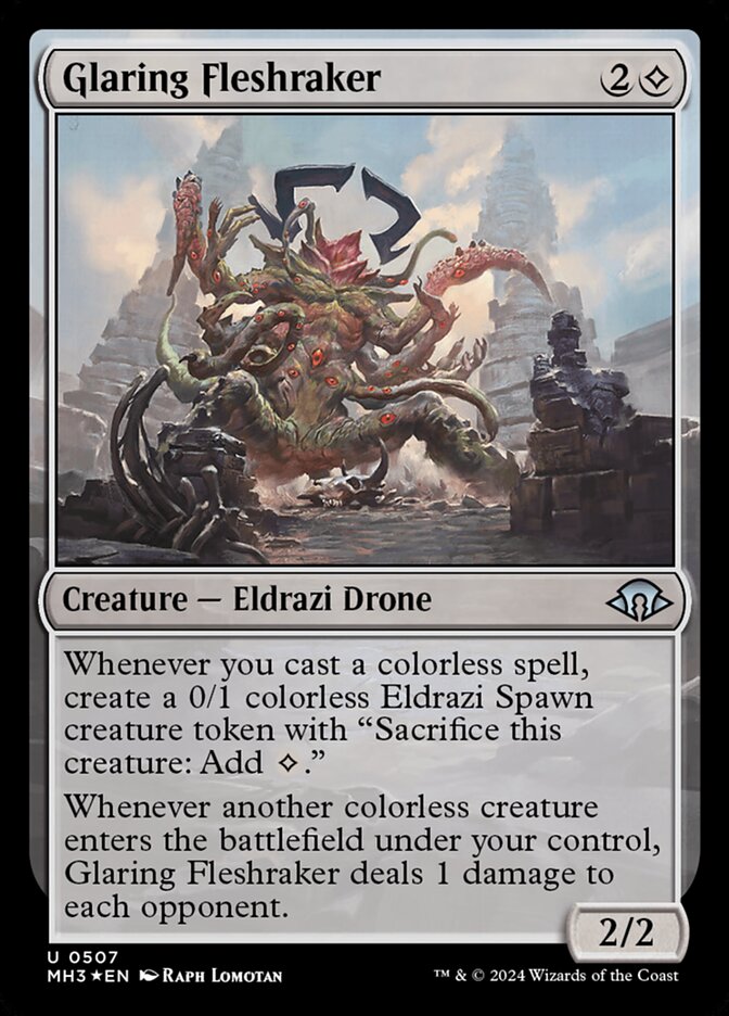 Expurgador de Carne Reluzente / Glaring Fleshraker - Magic: The Gathering - MoxLand
