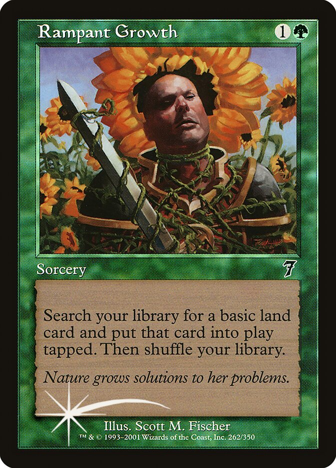 Crescimento Exuberante / Rampant Growth - Magic: The Gathering - MoxLand