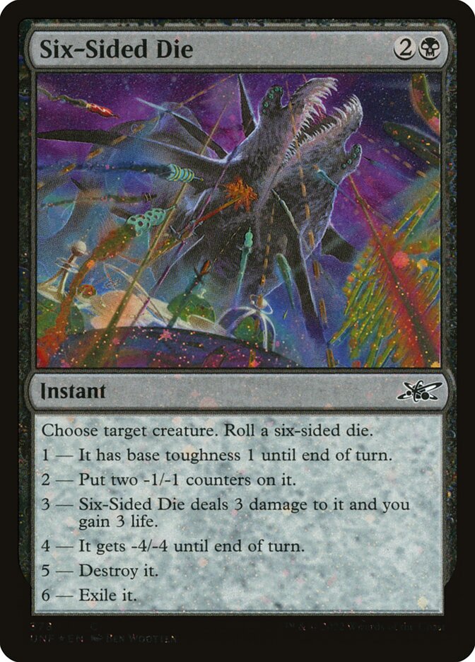 Six-Sided Die - Magic: The Gathering - MoxLand