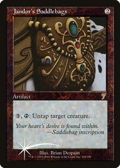 Alforjes de Jandor / Jandor's Saddlebags - Magic: The Gathering - MoxLand