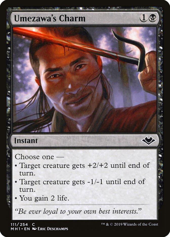 Encanto de Umezawa / Umezawa's Charm - Magic: The Gathering - MoxLand