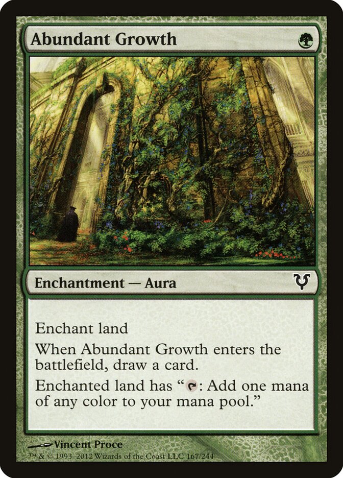 Crescimento Abundante / Abundant Growth - Magic: The Gathering - MoxLand
