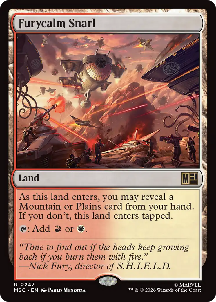 Liame da Calmafuriosa / Furycalm Snarl - Magic: The Gathering - MoxLand