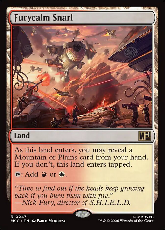 Liame da Calmafuriosa / Furycalm Snarl - Magic: The Gathering - MoxLand