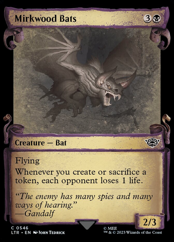 Morcegos da Floresta das Trevas / Mirkwood Bats - Magic: The Gathering - MoxLand