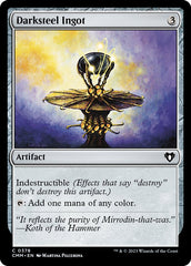 Lingote de Aço Negro / Darksteel Ingot - Magic: The Gathering - MoxLand