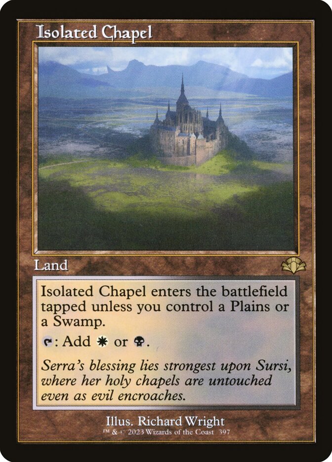 Capela Isolada / Isolated Chapel - Magic: The Gathering - MoxLand