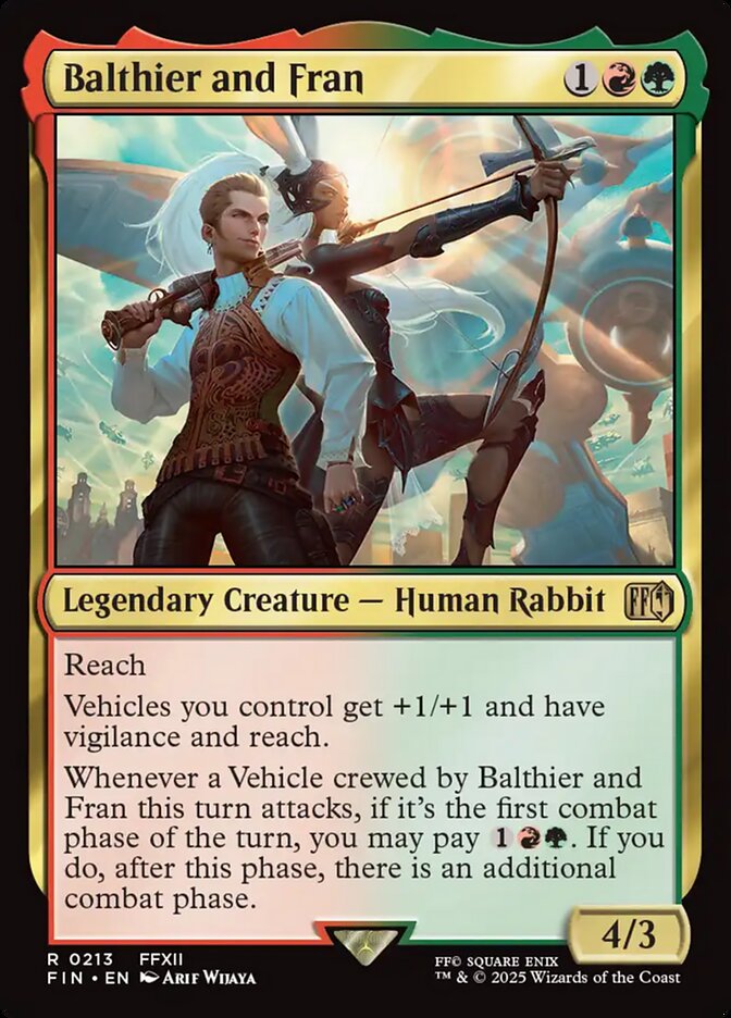 Balthier e Fran / Balthier and Fran - Magic: The Gathering - MoxLand