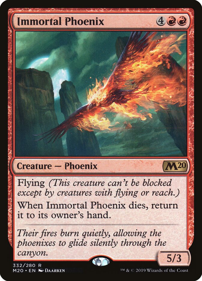Fênix Imortal / Immortal Phoenix - Magic: The Gathering - MoxLand