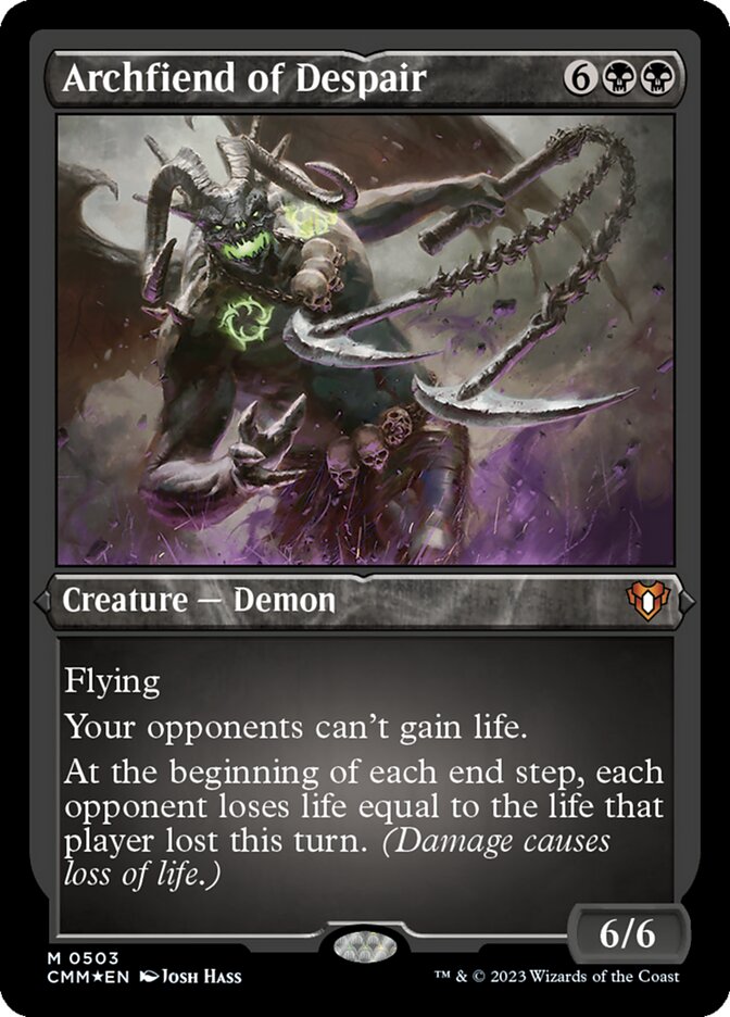 Arquidemônio do Desespero / Archfiend of Despair - Magic: The Gathering - MoxLand