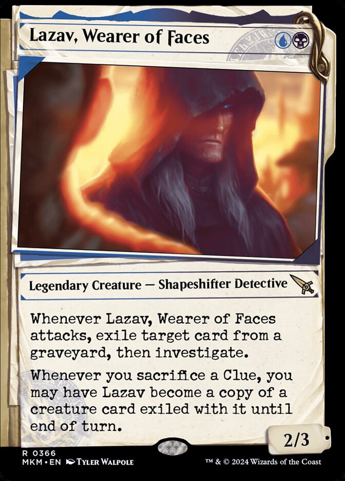 Lazav, Usuário dos Rostos / Lazav, Wearer of Faces - Magic: The Gathering - MoxLand