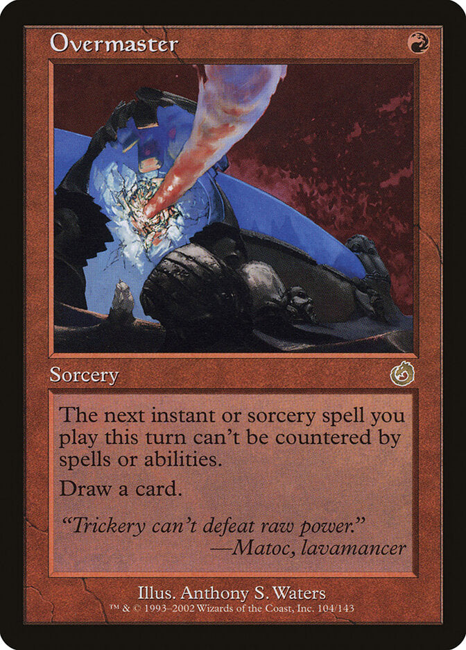 Subjugar / Overmaster - Magic: The Gathering - MoxLand
