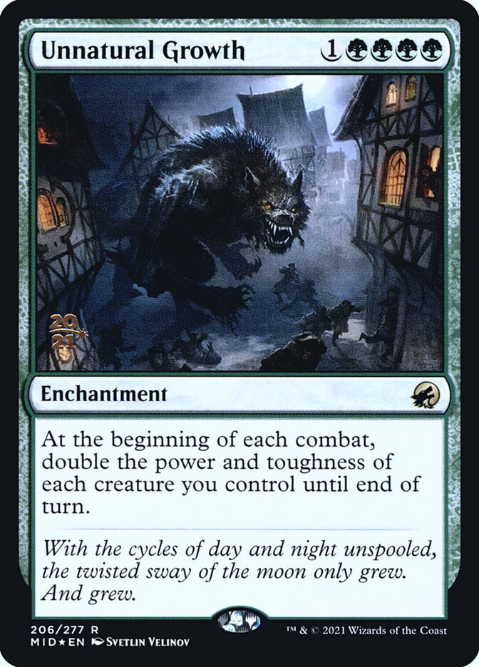 Crescimento Antinatural / Unnatural Growth - Magic: The Gathering - MoxLand