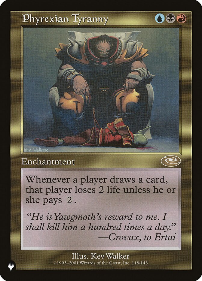 Tirania Phyrexiana / Phyrexian Tyranny - Magic: The Gathering - MoxLand