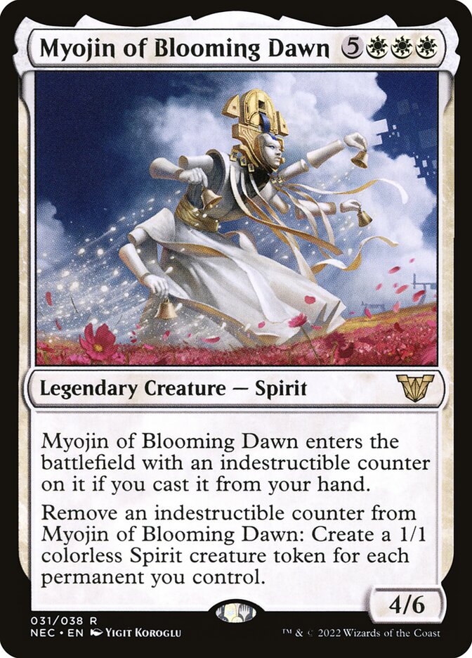 Myojin da Aurora Florescente / Myojin of Blooming Dawn - Magic: The Gathering - MoxLand