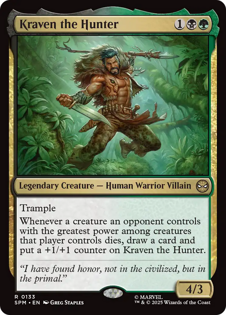 Kraven the Hunter - Magic: The Gathering - MoxLand