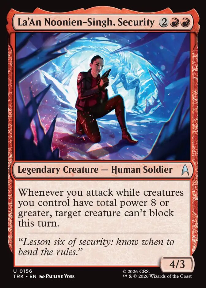 La'An Noonien-Singh, Security - Magic: The Gathering - MoxLand