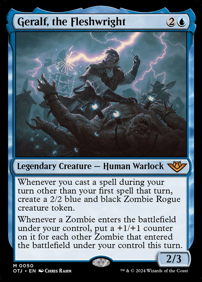 Geralf, o Escultor de Carne / Geralf, the Fleshwright - Magic: The Gathering - MoxLand