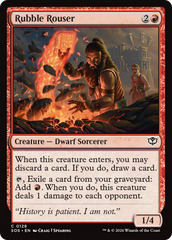 Rubble Rouser - Magic: The Gathering - MoxLand