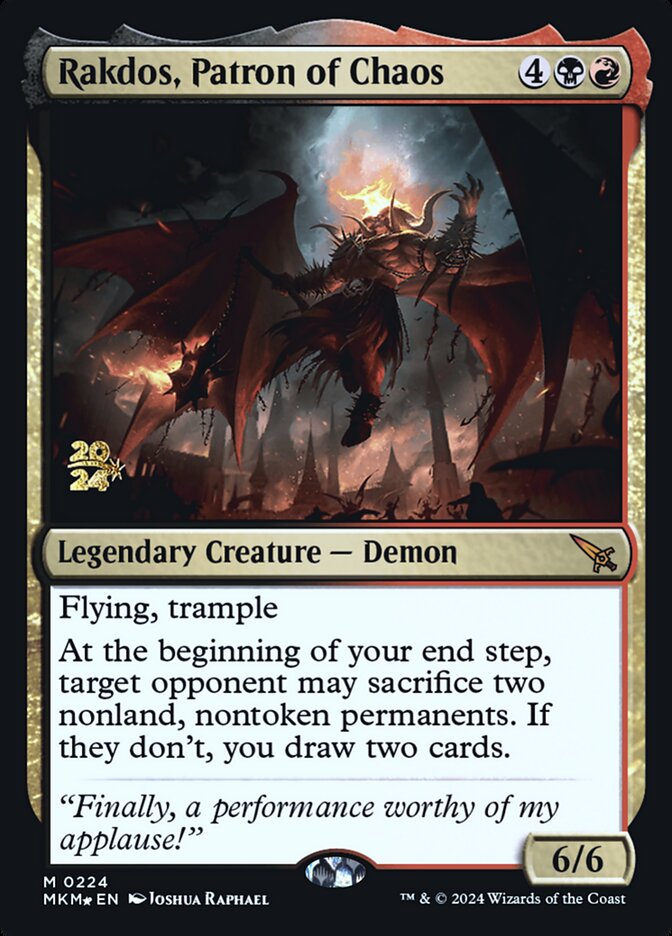Rakdos, Patrono do Caos / Rakdos, Patron of Chaos - Magic: The Gathering - MoxLand