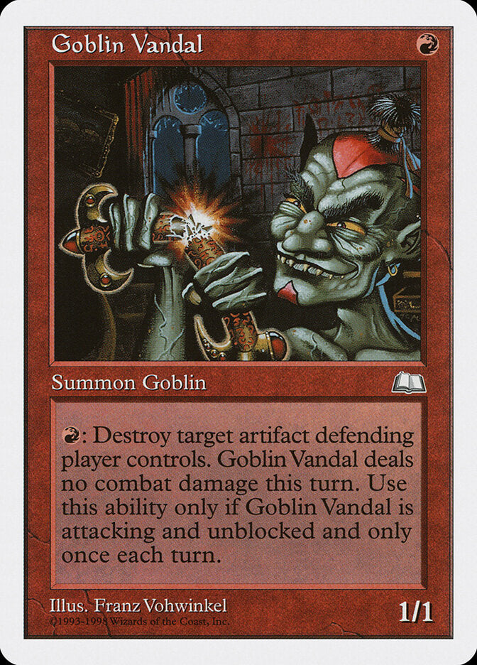 Vândalo Goblin / Goblin Vandal - Magic: The Gathering - MoxLand