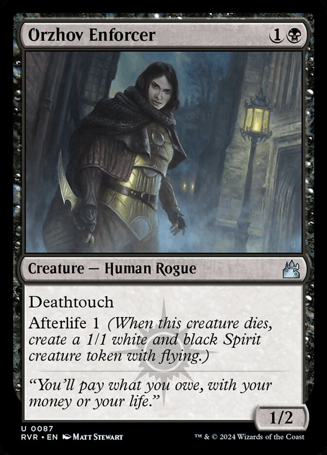 Impositora Orzhov / Orzhov Enforcer - Magic: The Gathering - MoxLand