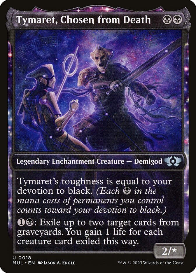 Tymaret, Escolhido pela Morte / Tymaret, Chosen from Death - Magic: The Gathering - MoxLand