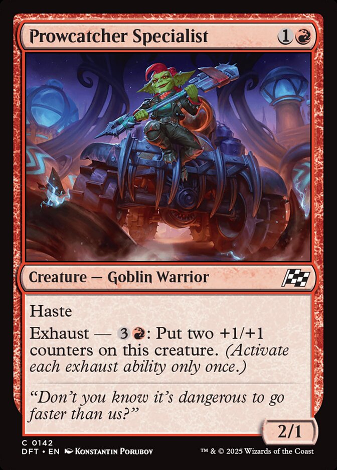 Especialista do Para-choque / Prowcatcher Specialist - Magic: The Gathering - MoxLand