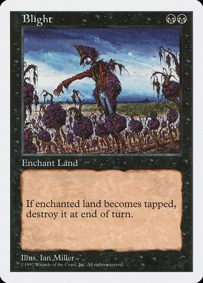 Malogro / Blight - Magic: The Gathering - MoxLand