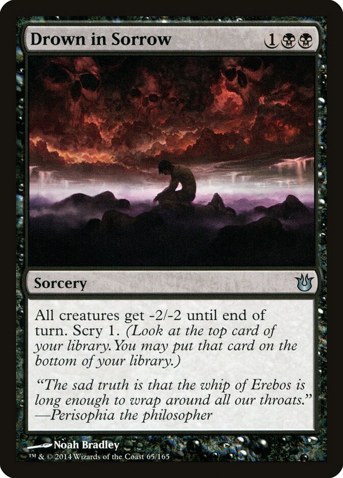 Afogar em Mágoas / Drown in Sorrow - Magic: The Gathering - MoxLand