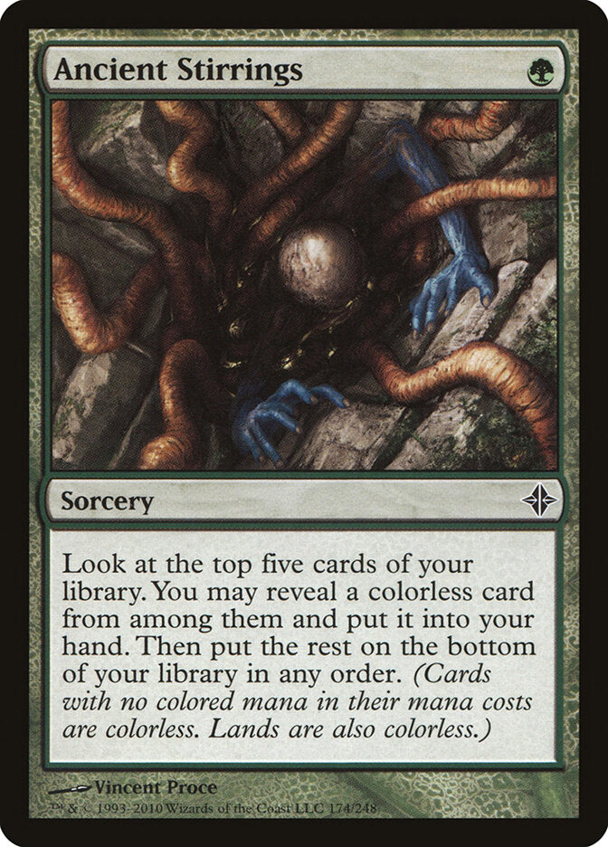 Agitações do Passado / Ancient Stirrings - Magic: The Gathering - MoxLand