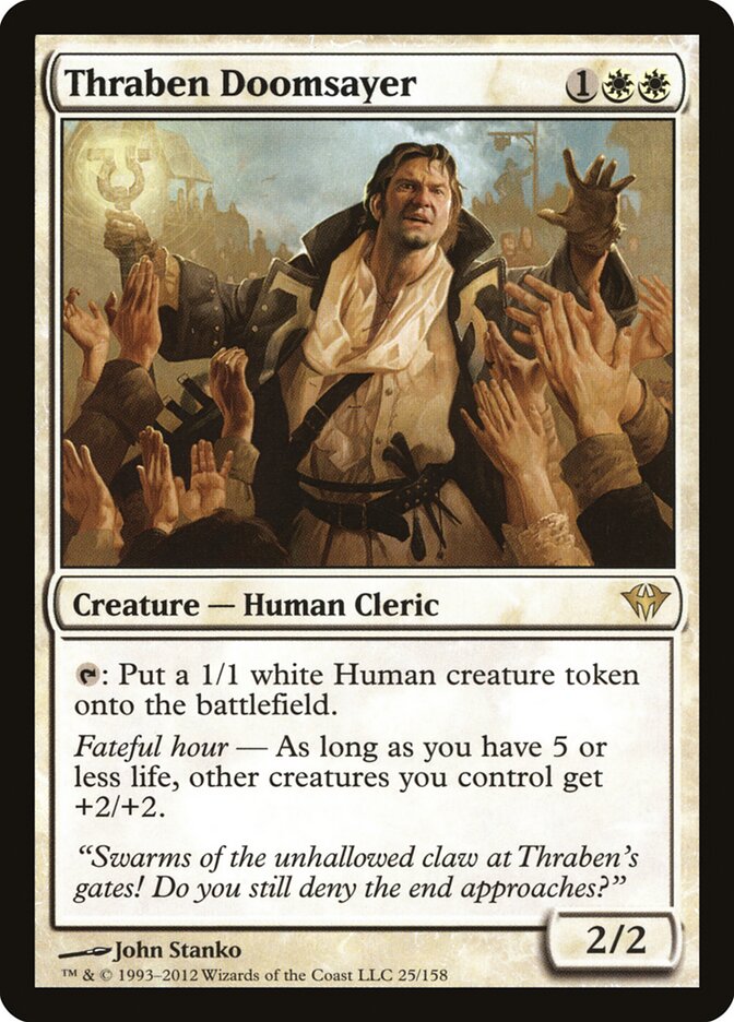 Agoureiro de Thraben / Thraben Doomsayer - Magic: The Gathering - MoxLand