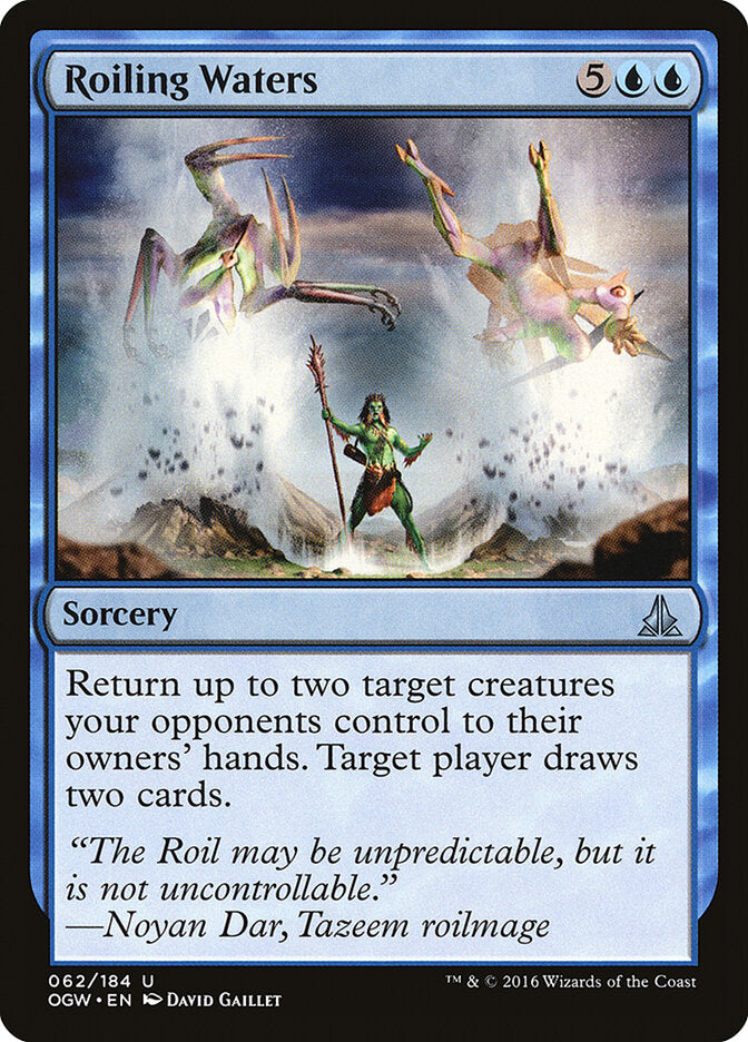Águas Turbilhonantes / Roiling Waters - Magic: The Gathering - MoxLand