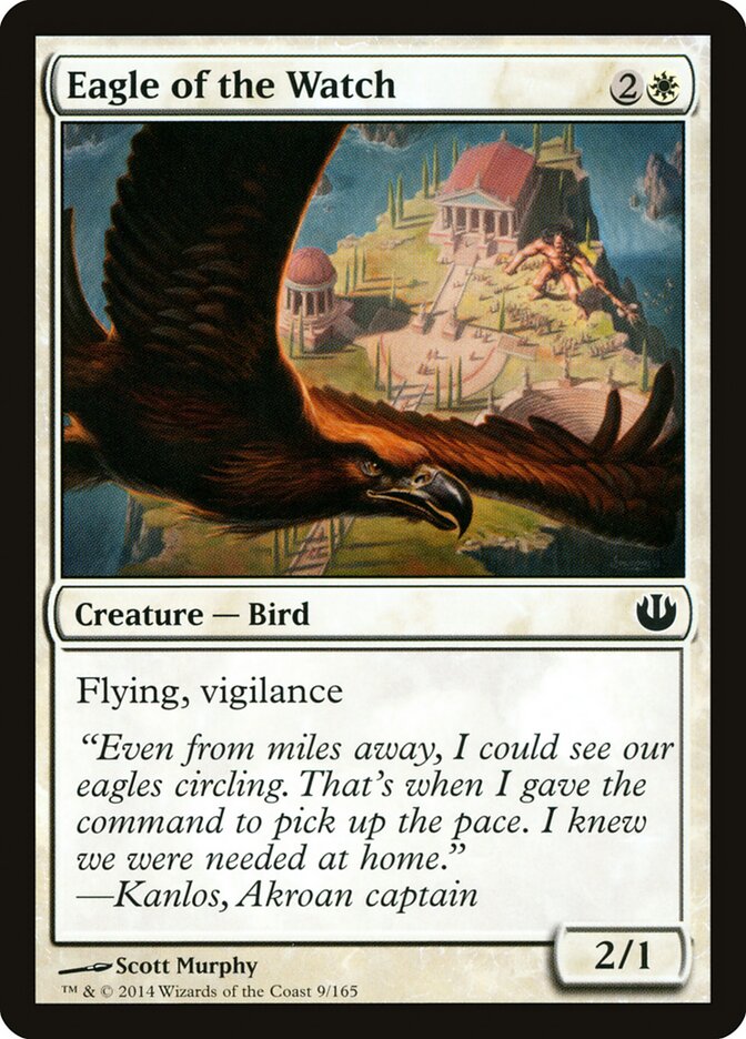 Águia da Vigia / Eagle of the Watch - Magic: The Gathering - MoxLand