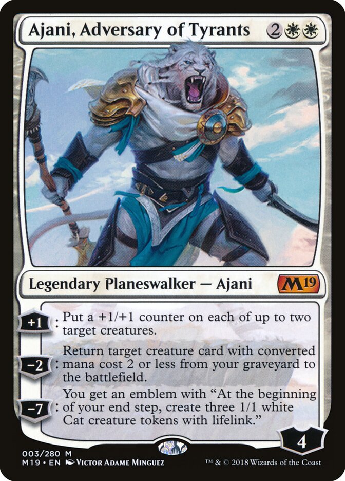 Ajani, Adversário dos Tiranos / Aj