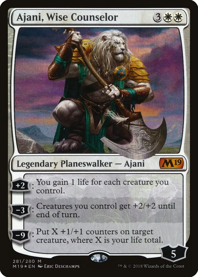 Ajani, Conselheiro Sábio / Ajani, 