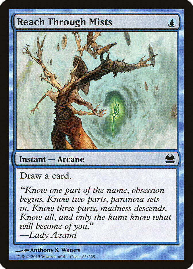 Alcançar pelas Névoas / Reach Through Mists - Magic: The Gathering - MoxLand