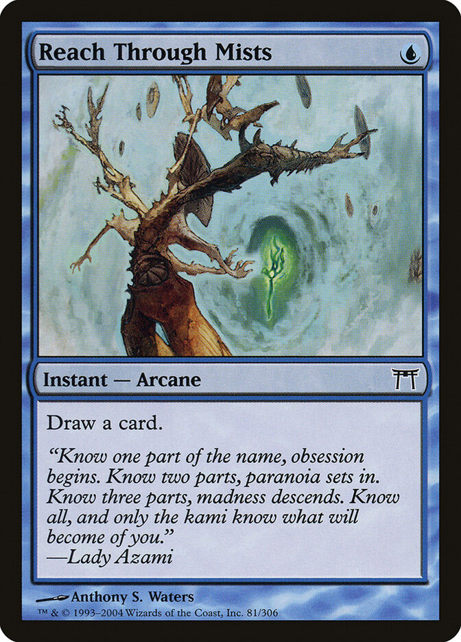Alcançar pelas Névoas / Reach Through Mists - Magic: The Gathering - MoxLand