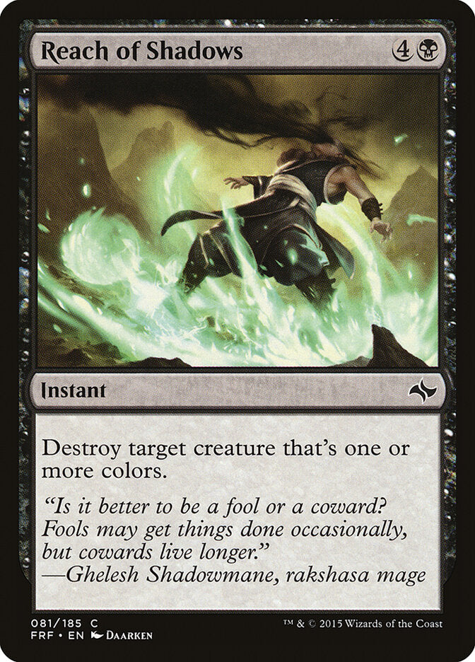 Alcance das Sombras / Reach of Shadows - Magic: The Gathering - MoxLand