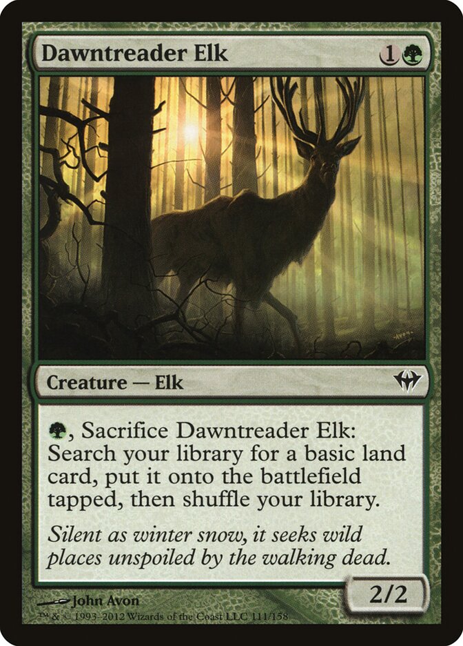 Alce Viajante da Aurora / Dawntreader Elk - Magic: The Gathering - MoxLand