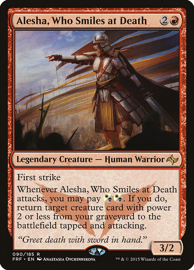 Alesha, a Que Sorri Para a Morte / Alesha, Who Smiles at Death - Magic: The Gathering - MoxLand